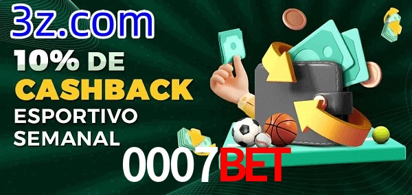 10% de bônus de cashback na 0007Bet